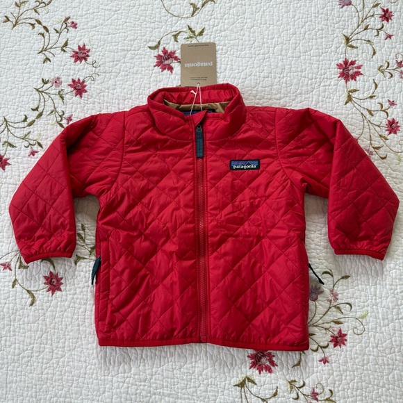 Patagonia Other - NEW Patagonia Baby Nano Puff Jacket Touring Red Size12-18 Months